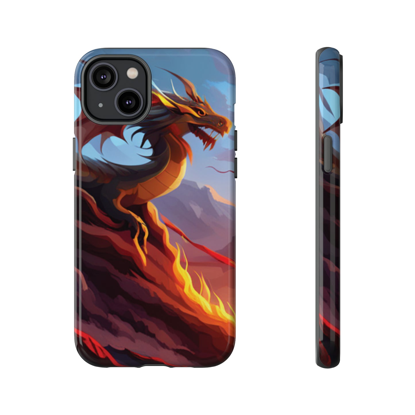 Fire Dragon Tough Phone Cases (iPhone, Google Pixel, Samsung)