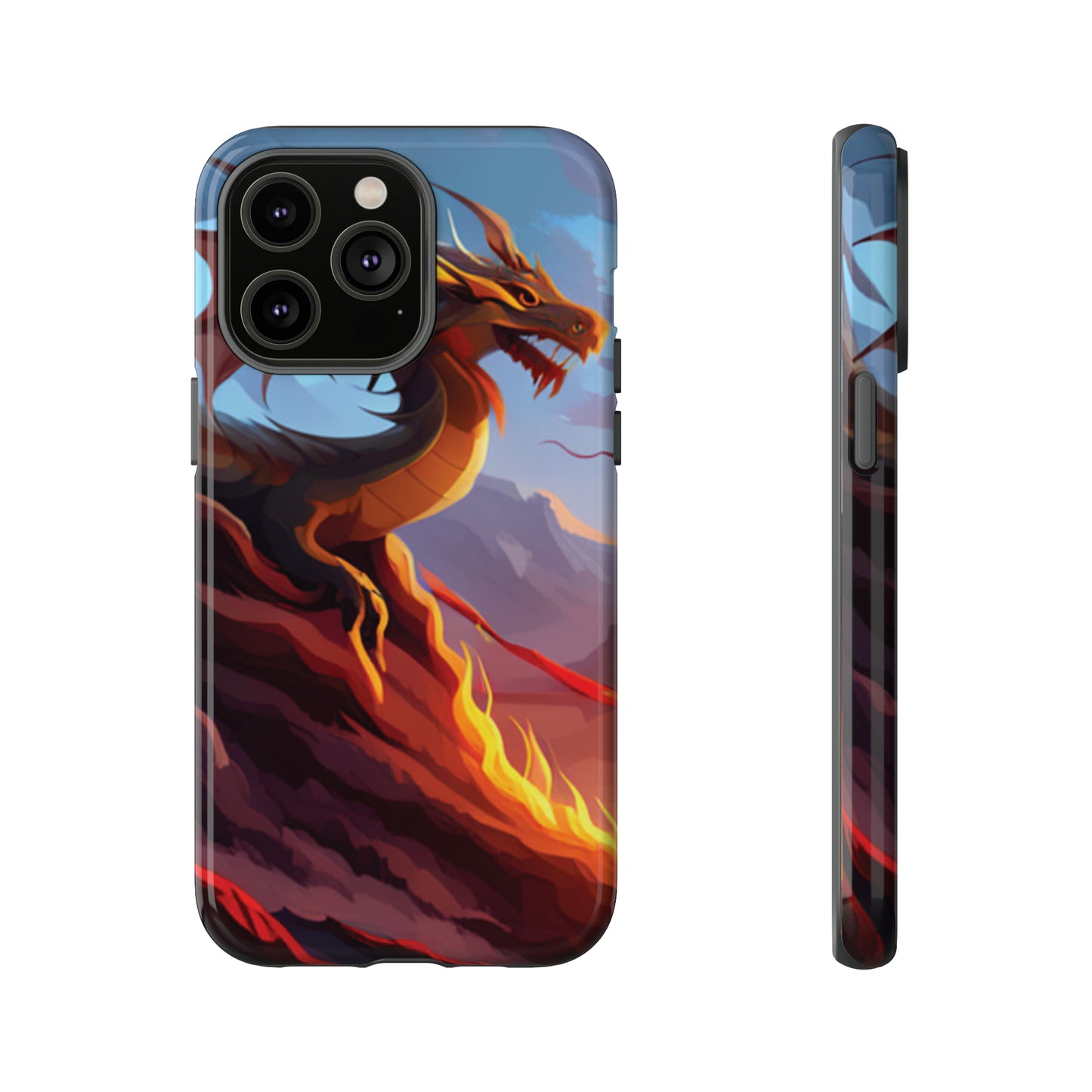 Fire Dragon Tough Phone Cases (iPhone, Google Pixel, Samsung)