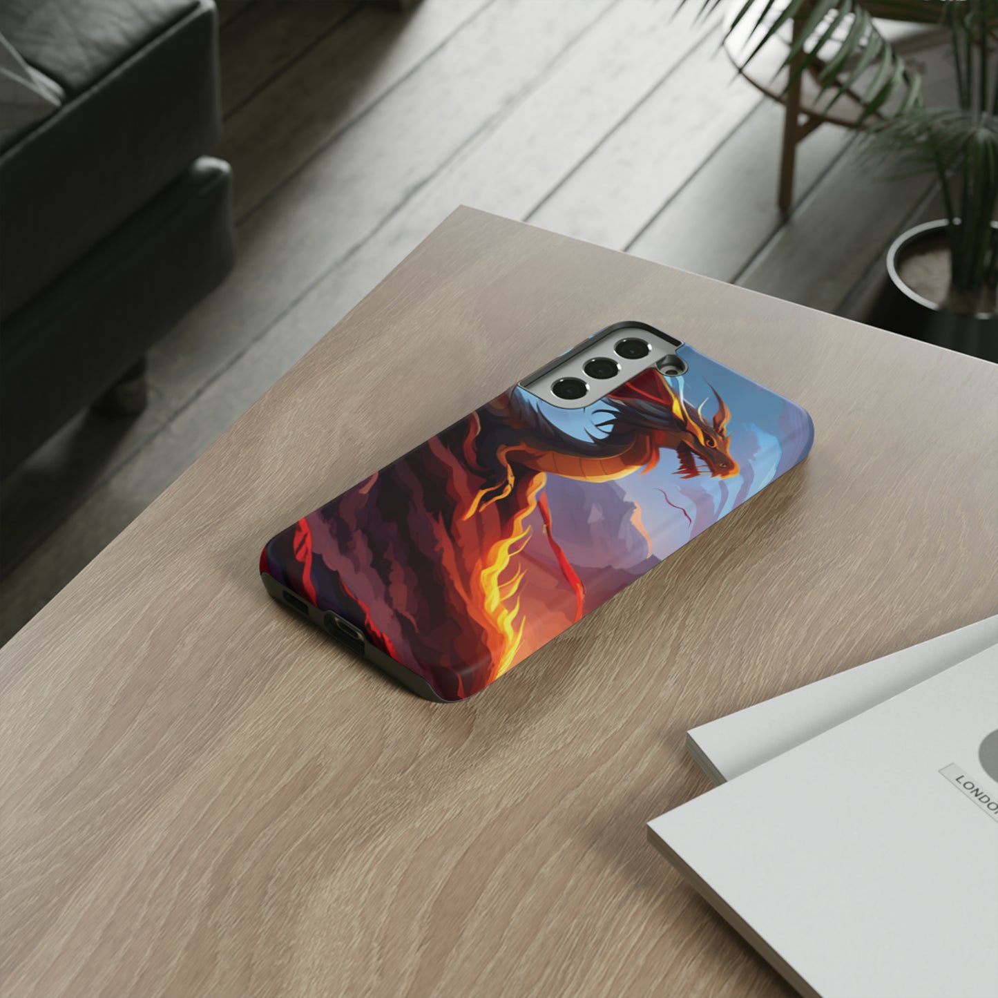 Fire Dragon Tough Phone Cases (iPhone, Google Pixel, Samsung)