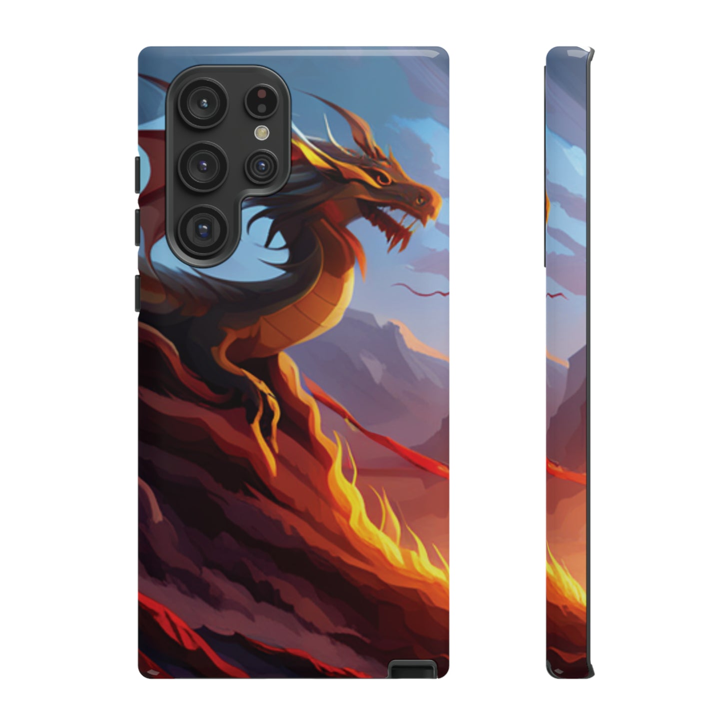 Fire Dragon Tough Phone Cases (iPhone, Google Pixel, Samsung)