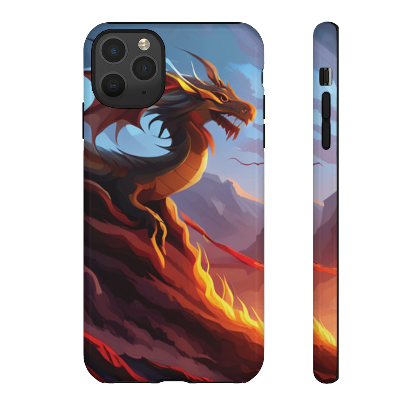 Fire Dragon Tough Phone Cases (iPhone, Google Pixel, Samsung)