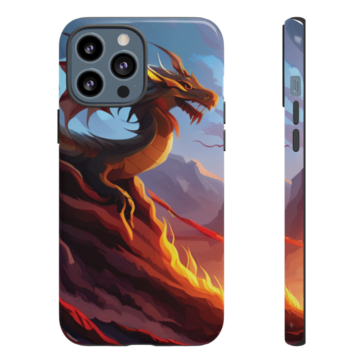 Fire Dragon Tough Phone Cases (iPhone, Google Pixel, Samsung)