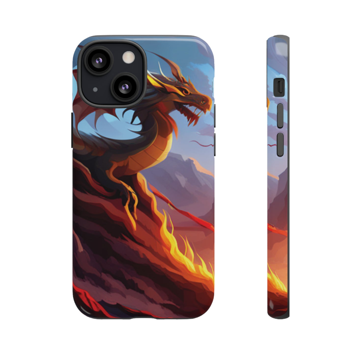 Fire Dragon Tough Phone Cases (iPhone, Google Pixel, Samsung)